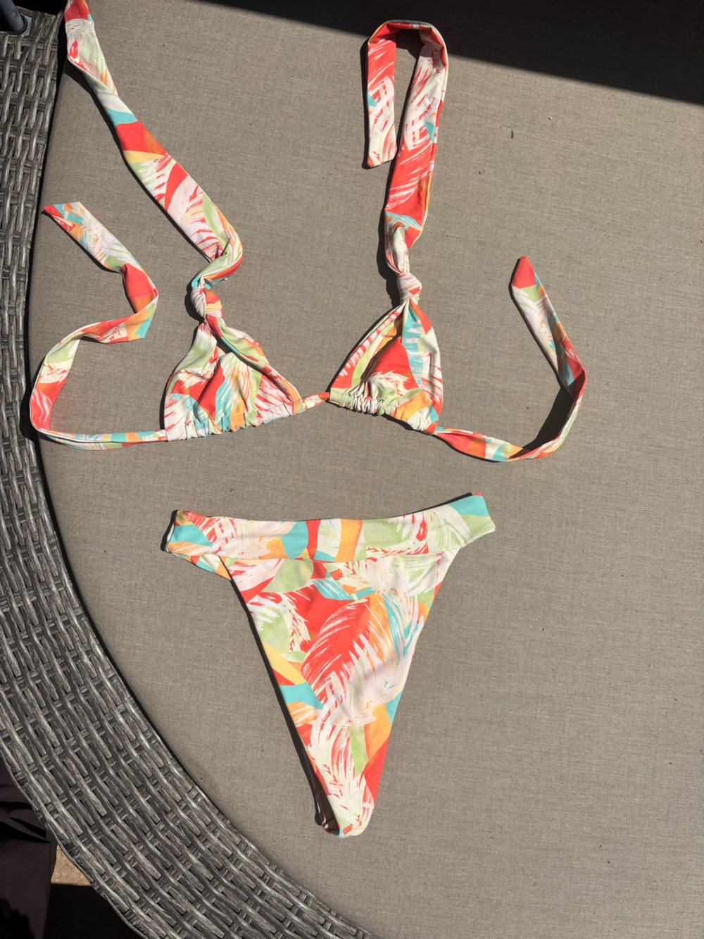 Skatie Tropical Print Bikini